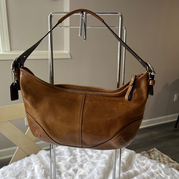 Coach Vintage Hobo Leather, Shoulder bag, Small Brown - Picture 2 of 16